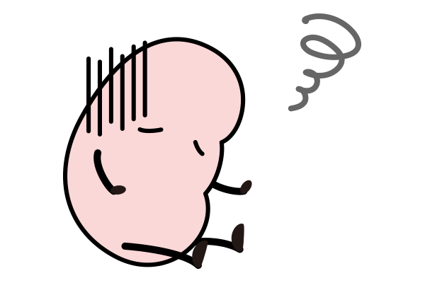 なんとなく疲れやすい・だるい イメージ