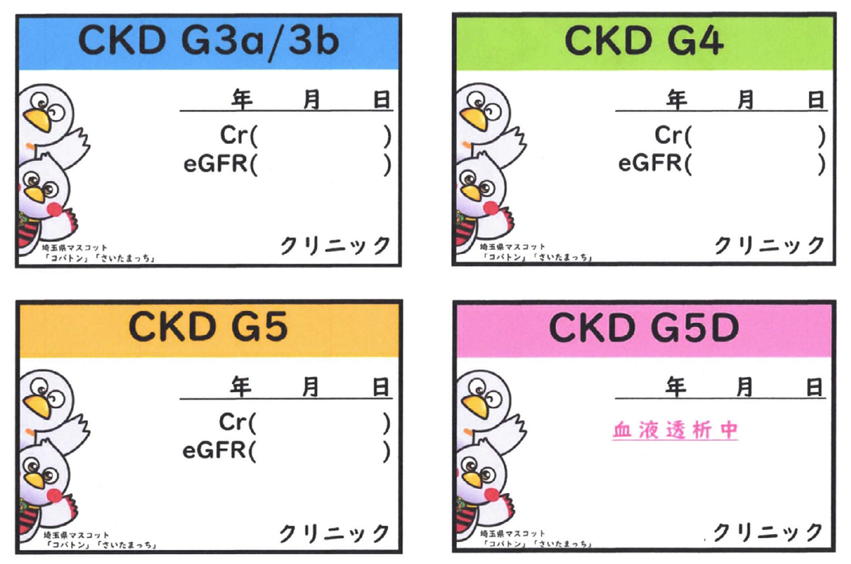 埼玉県北部地域のCKDシール